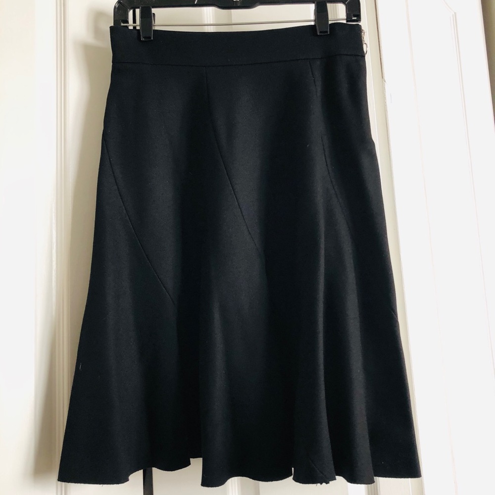Zara A-line Black Skirt. Medium. New never worn.